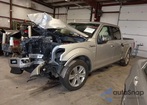 2019 Ford F-150 Platinum from USA, damaged, VIN 1FTFW1E48KFD43746